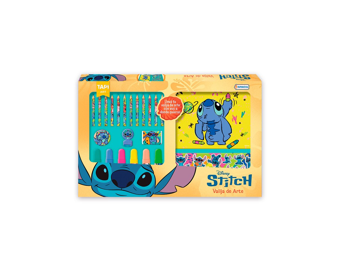 SET ARTE VALIJA STITCH DMD00162