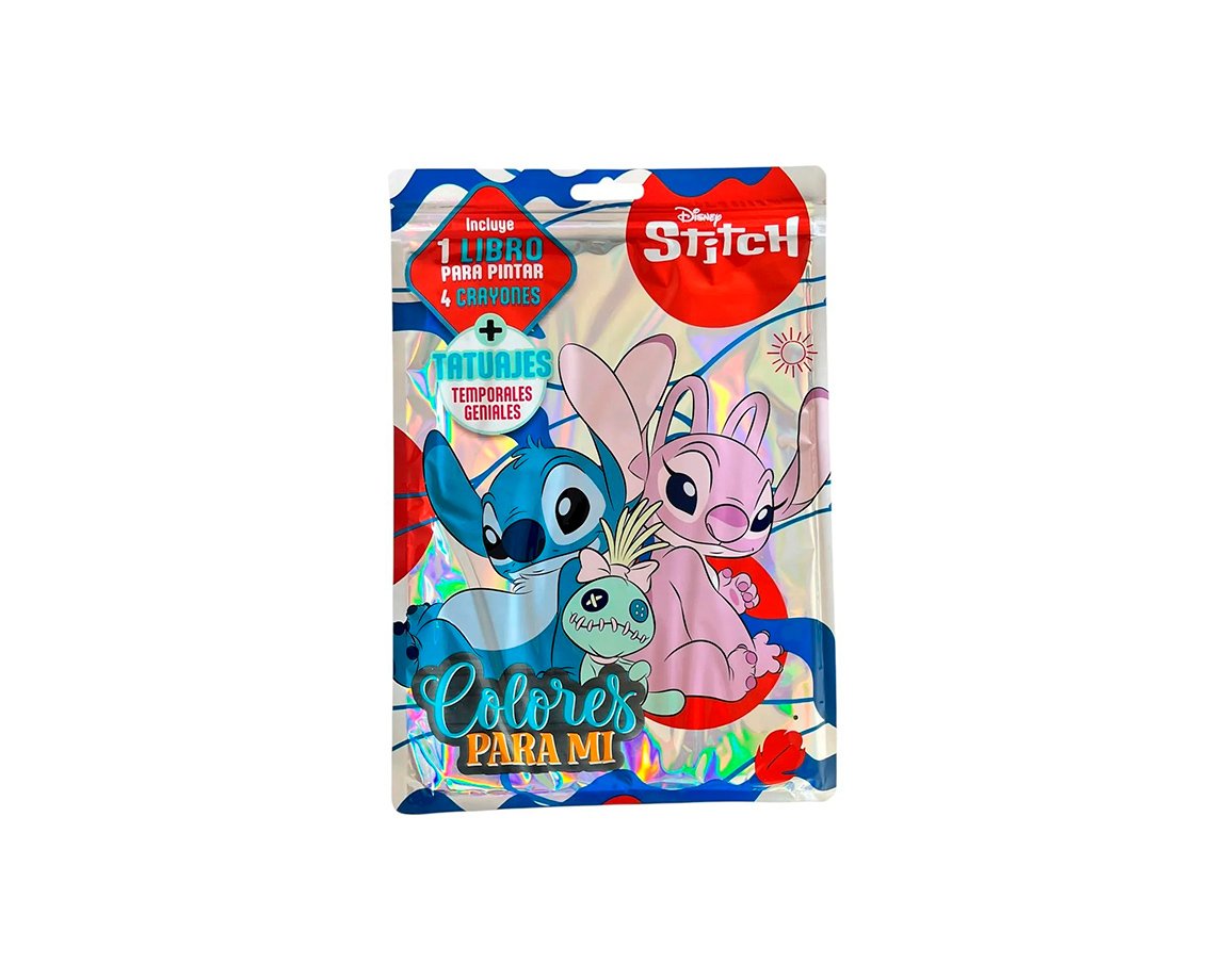 LIBROS VERTICE 6296 STITCH COLORES PARA MIS TATUAJES