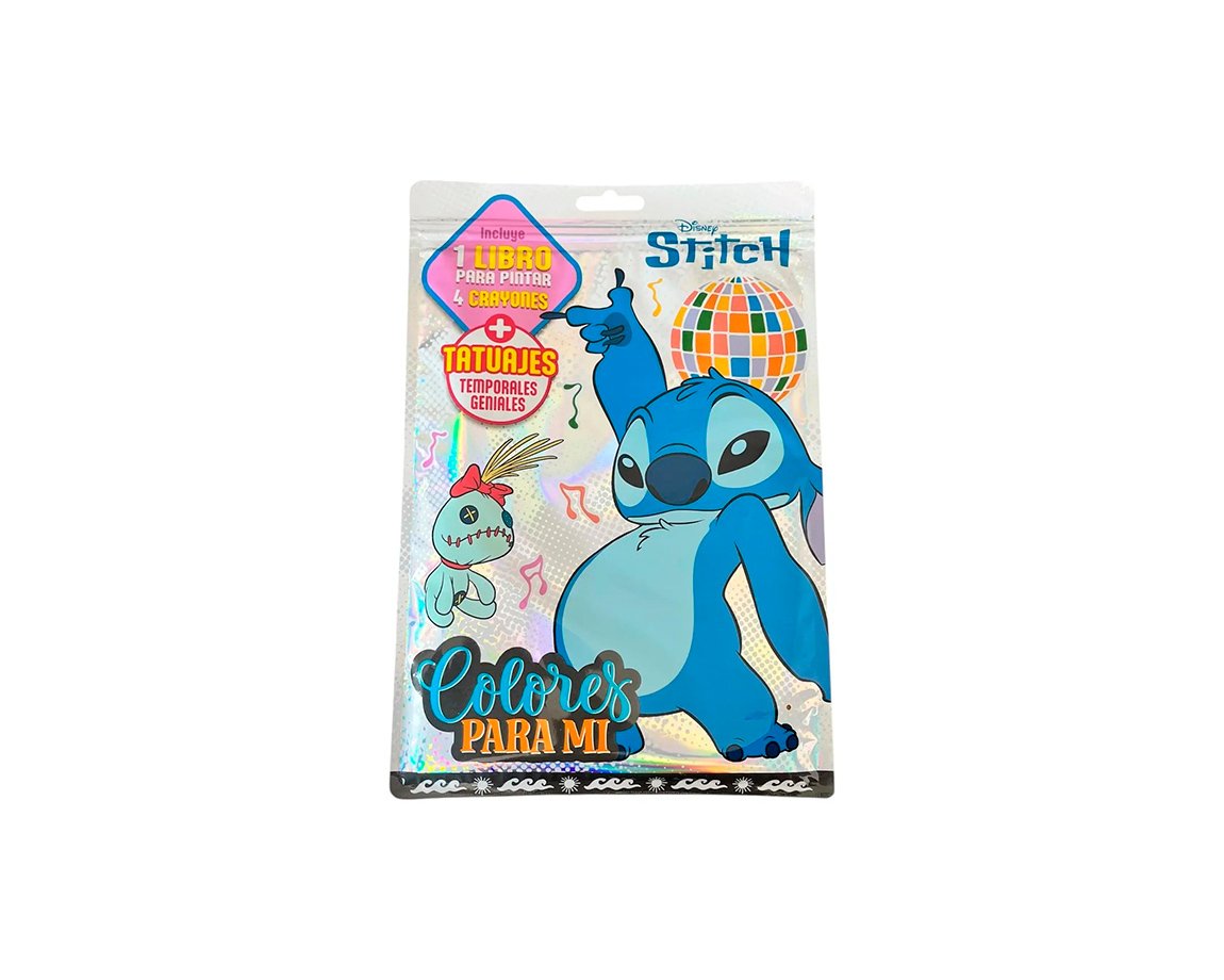 LIBROS VERTICE 6241 STITCH COLORES PARA MIS TATUAJES