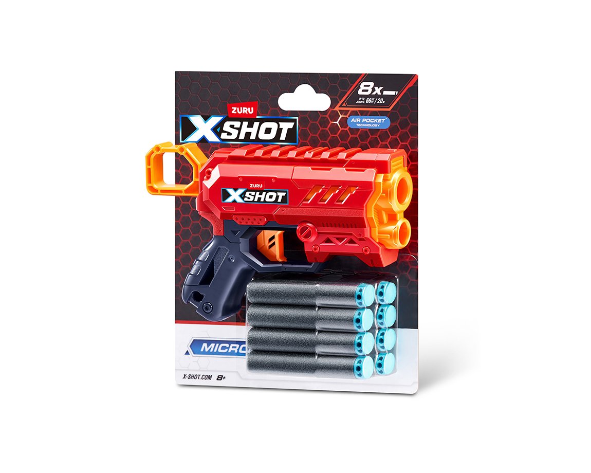 JUGUETE ZURU X-SHOT 36726  EXCEL MICRO 2.0 BLASTER (7440)