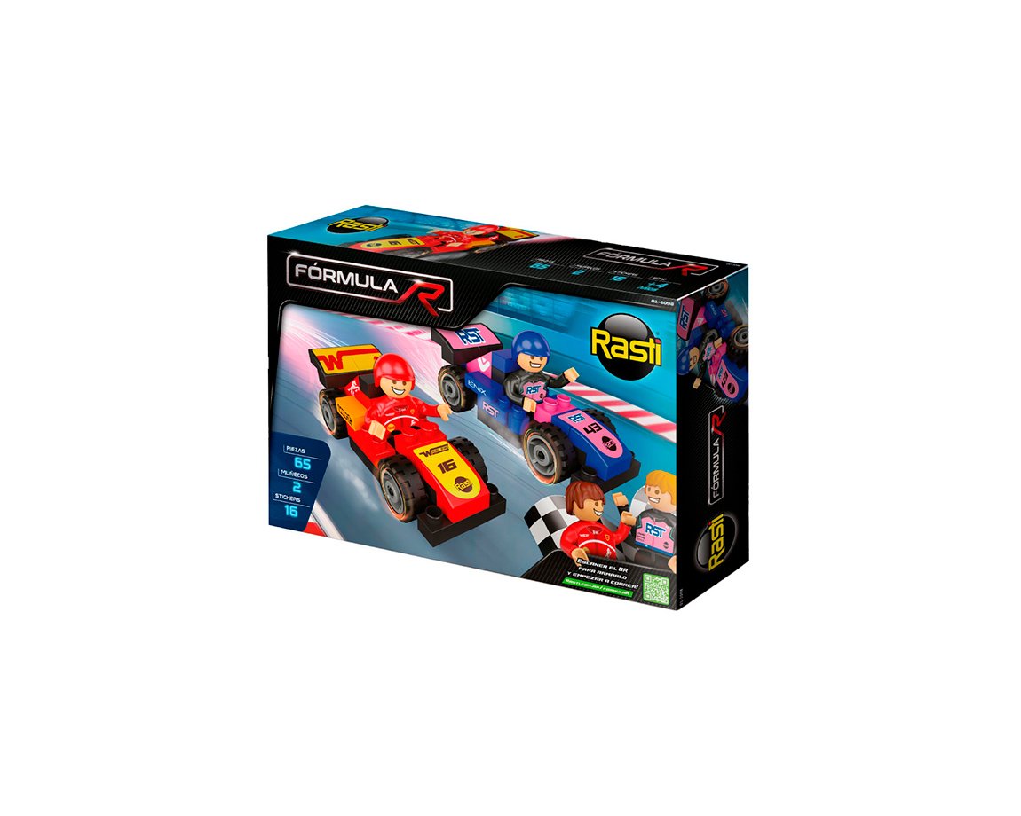 JUGUETE RASTI 01-1098 ARMATRON FORMULA 65 PIEZAS