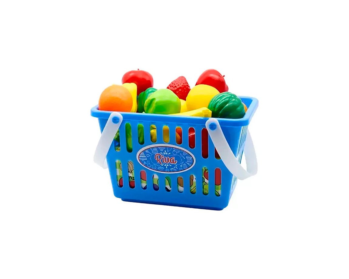 JUGUETE RIVA  310 CANASTO FRUTAS Y VERDURAS