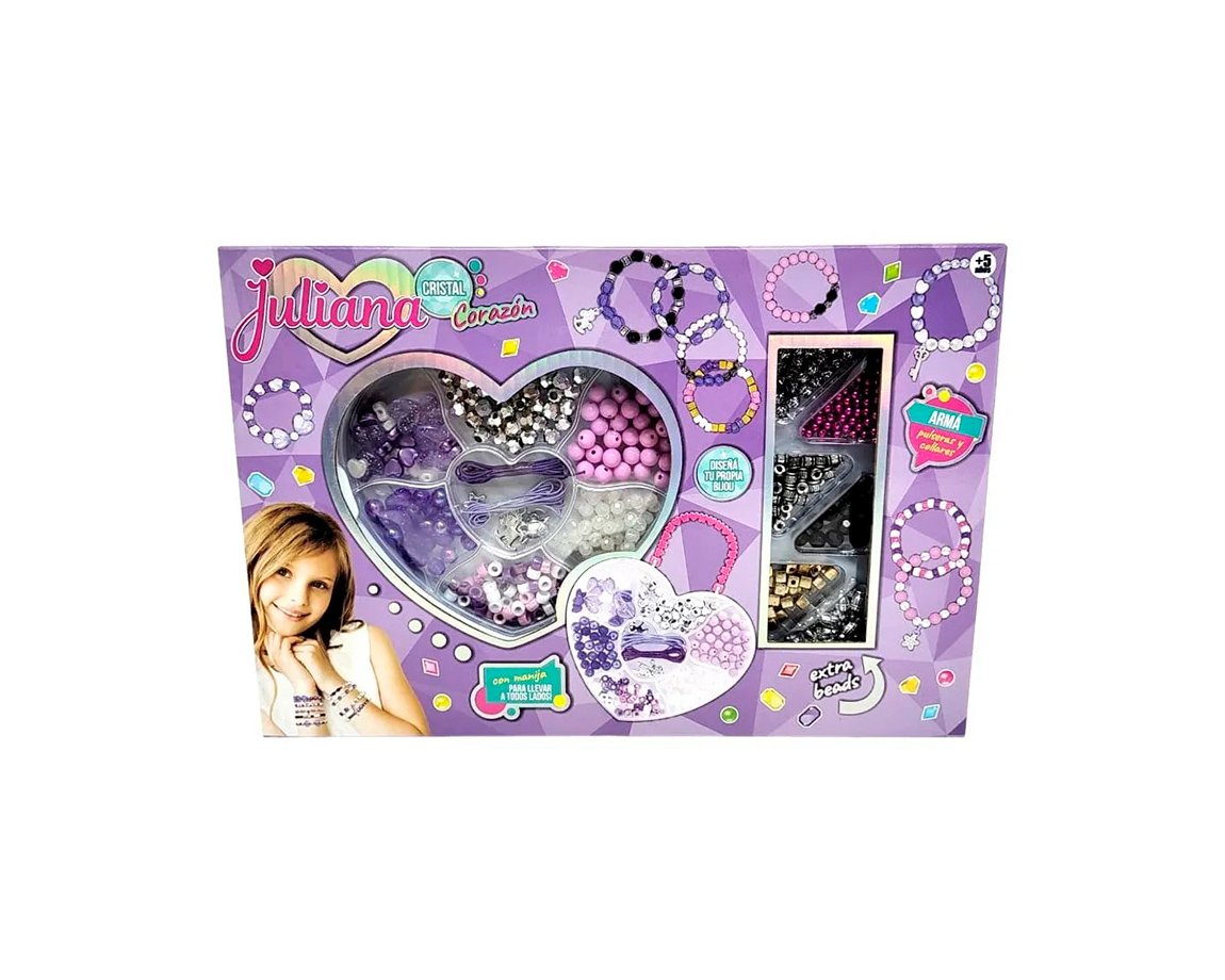 JUGUETE JULIANA SISJUL091 CRISTAL CORAZON BIJOU
