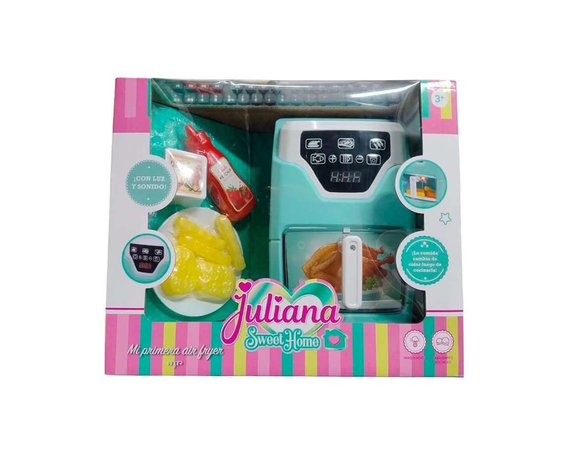 JUGUETE JULIANA SISJUL119 MI PRIMERA AIR FRYER