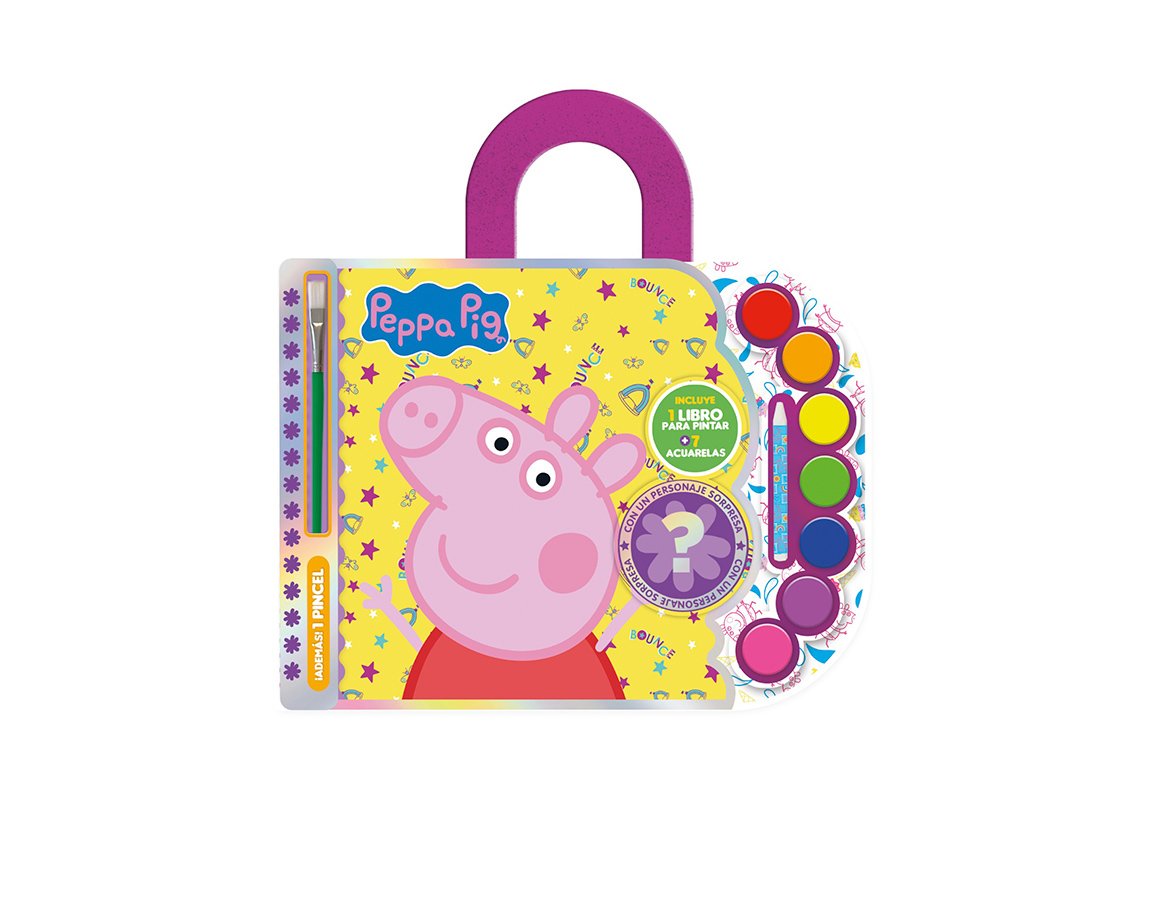 LIBROS VERTICE 6311 ACUARELAS N° 1 PEPPA PIG