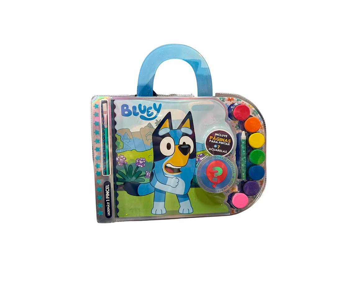 LIBROS VERTICE 6313 ACUARELAS N° 3 BLUEY