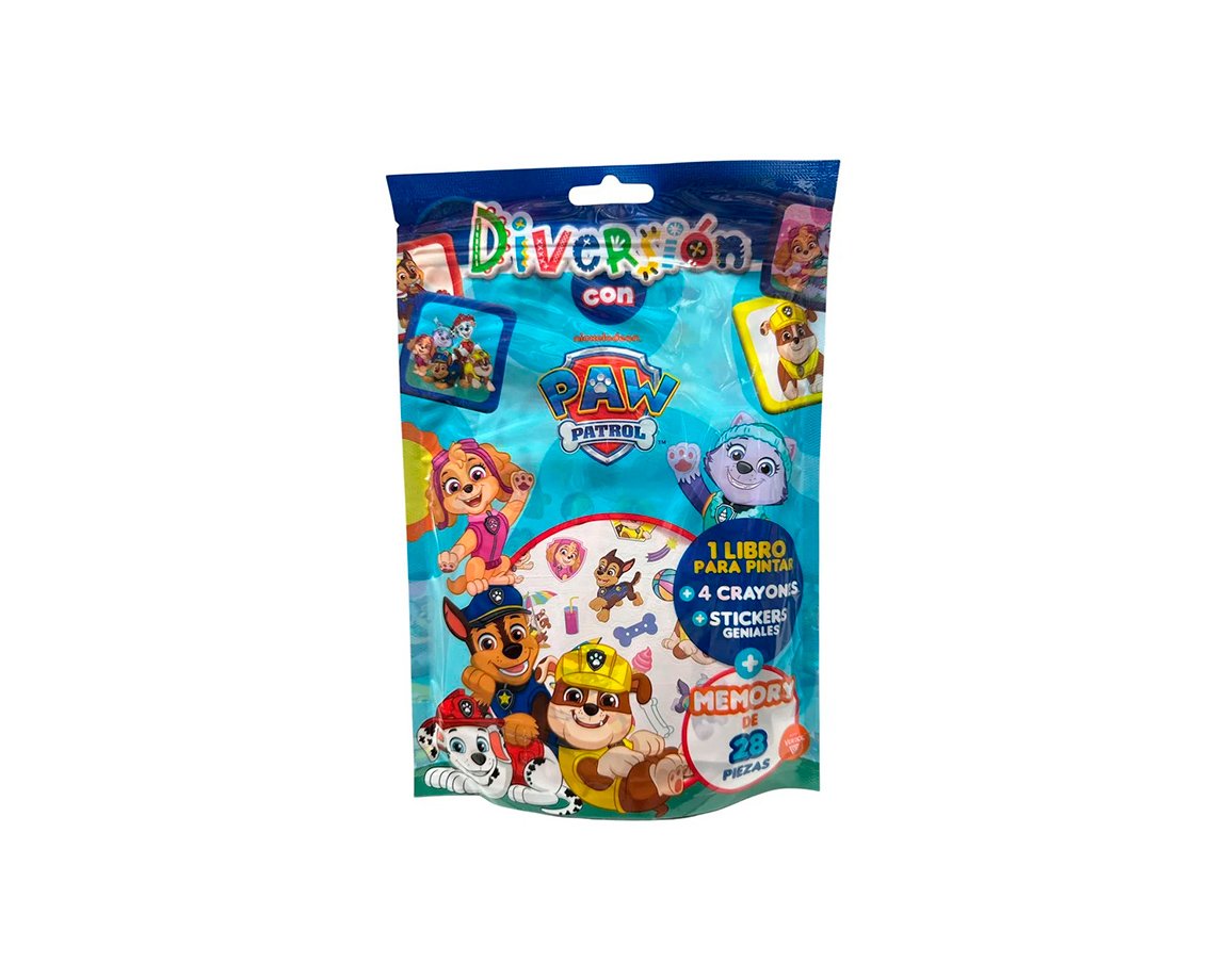 LIBROS VERTICE 6302 DIVERSION CON N° 1 PAW PATROL