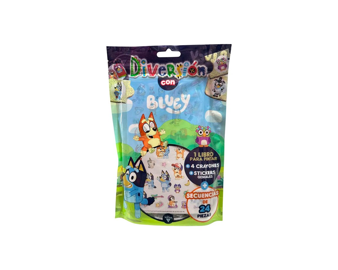 LIBROS VERTICE 6303 DIVERSION CON N°2 BLUEY