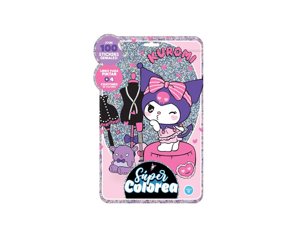 LIBROS VERTICE 6288 KUROMI SUPER COLOREA N°6