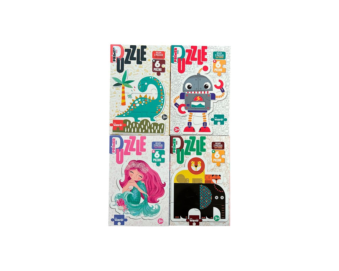 JUGUETE PUZZLE WERO WE4202 C/FORMA