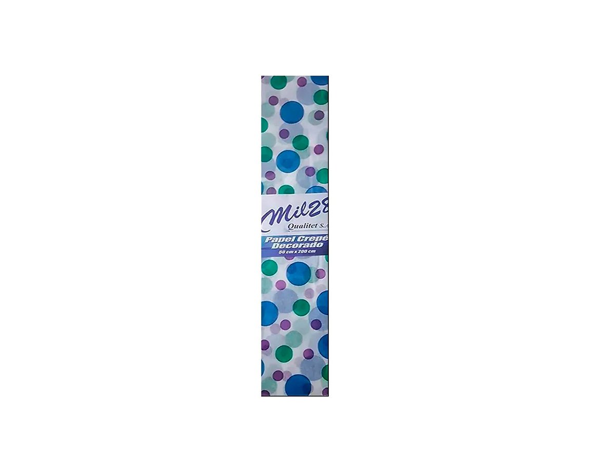 PAPEL CREPE MIL28 80-  50 LUNARES GDES