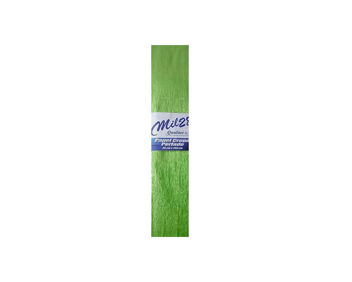 PAPEL CREPE MIL28 80-102 PERLA VERDE