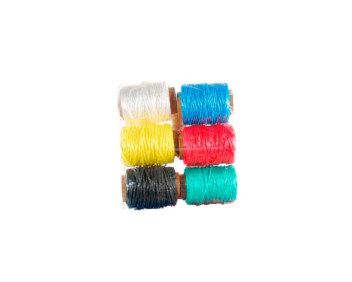 HILO PLAST VIRGEN BOBINA  COLOR BAMBINO