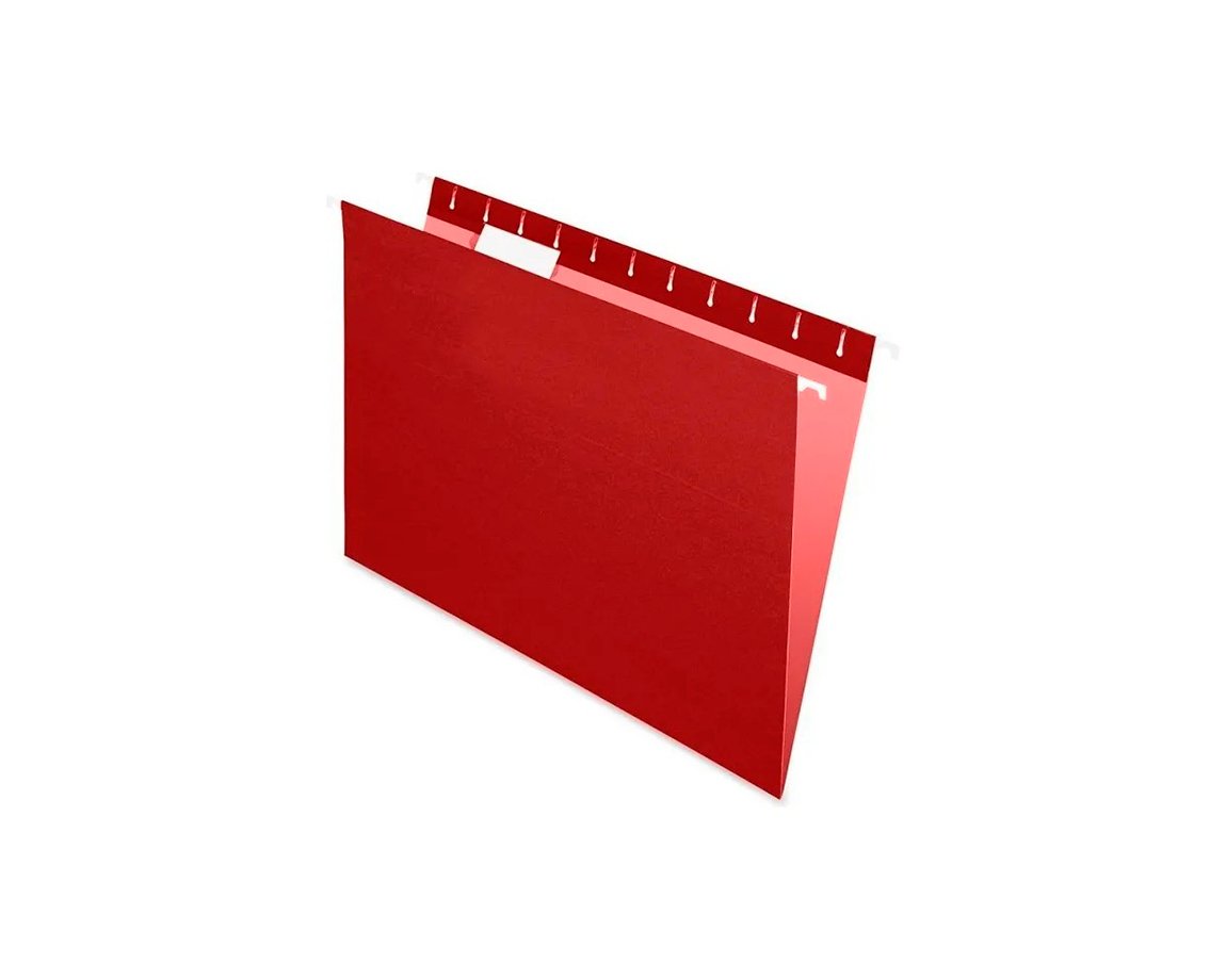 CARPETA COLGANTE NEPACO ROJO