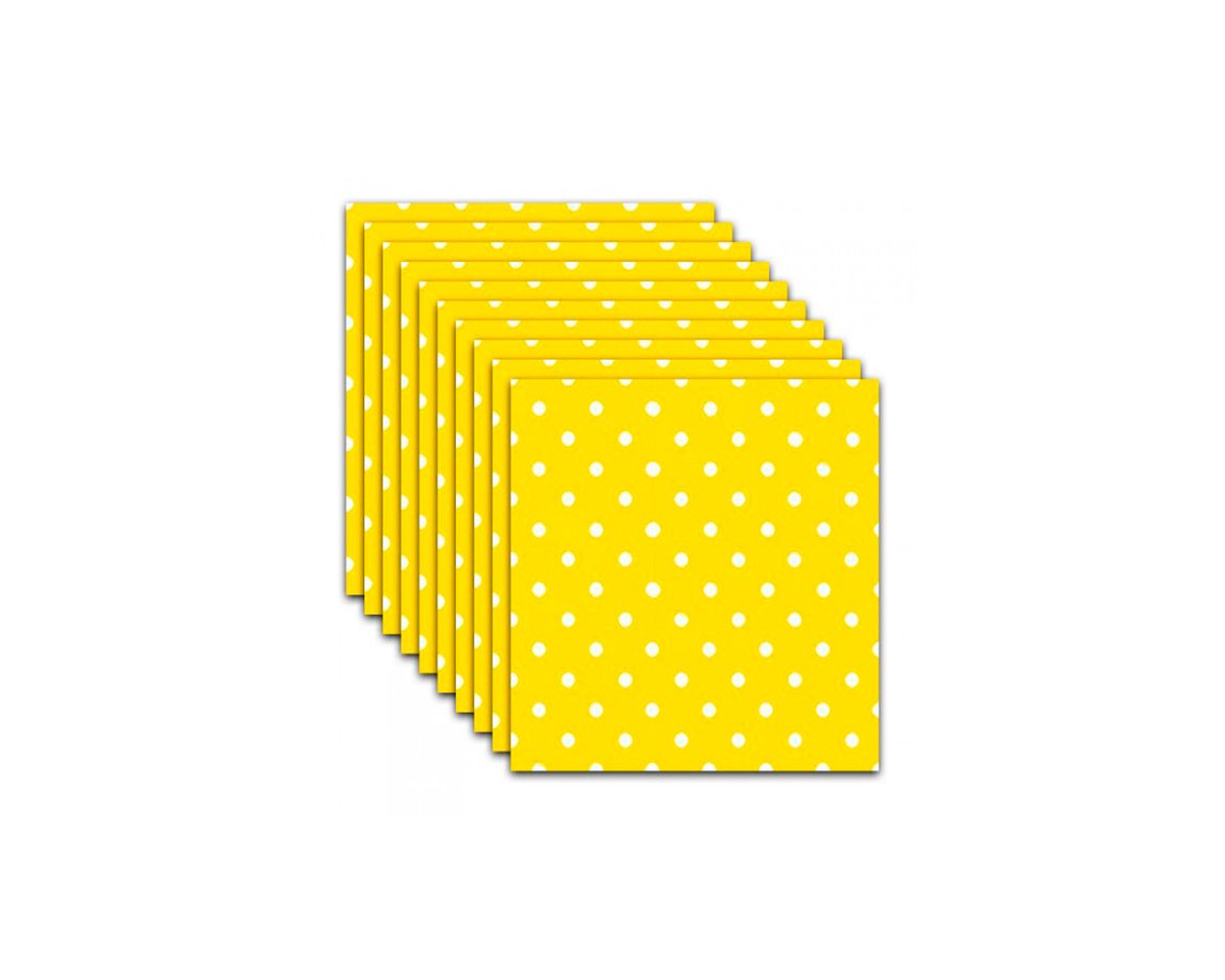 PAPEL CARTULINA PEQUE 02 LUNAR AMARILLO 50x70