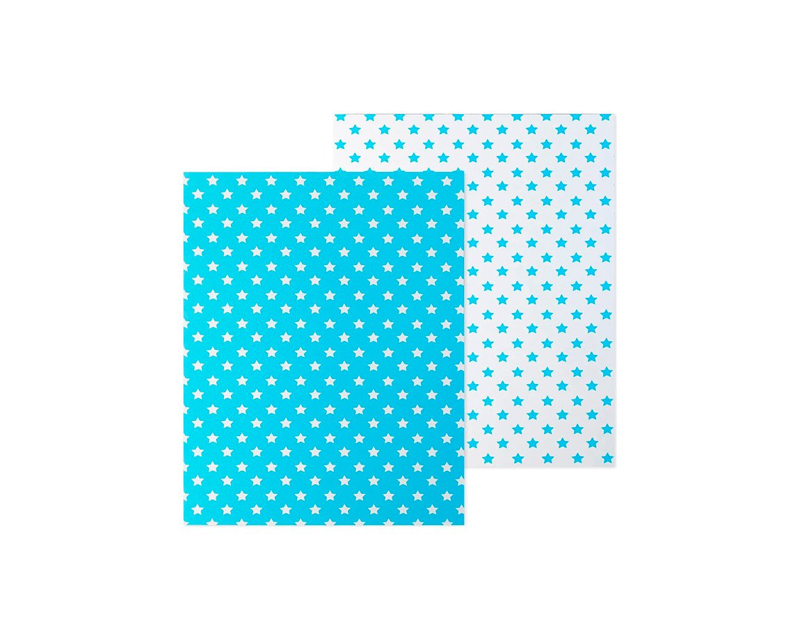 PAPEL CARTULINA PEQUE 19 ESTRELLA CELESTE 50x70