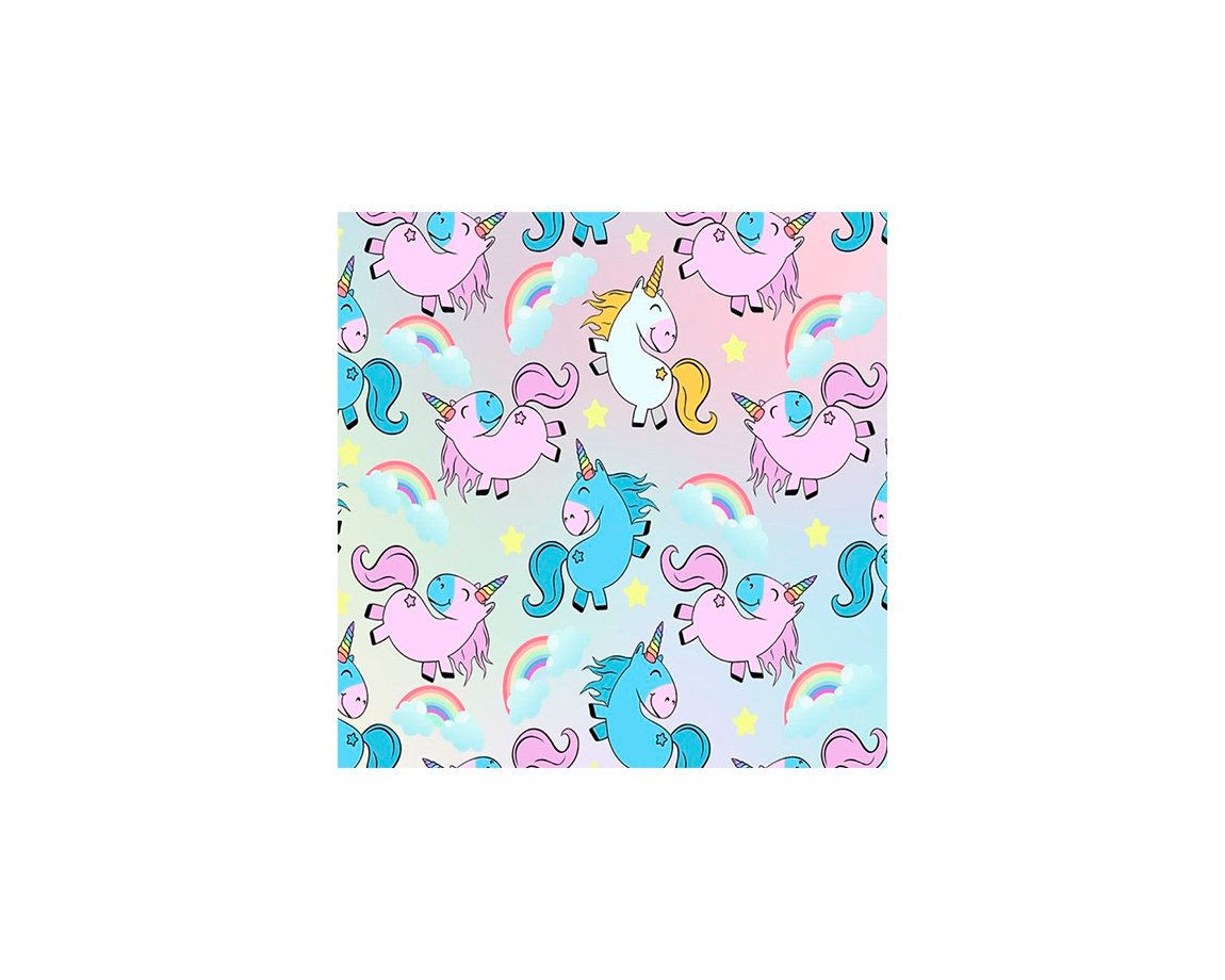 PAPEL CARTULINA PEQUE 73 UNICORNIOS 50x70