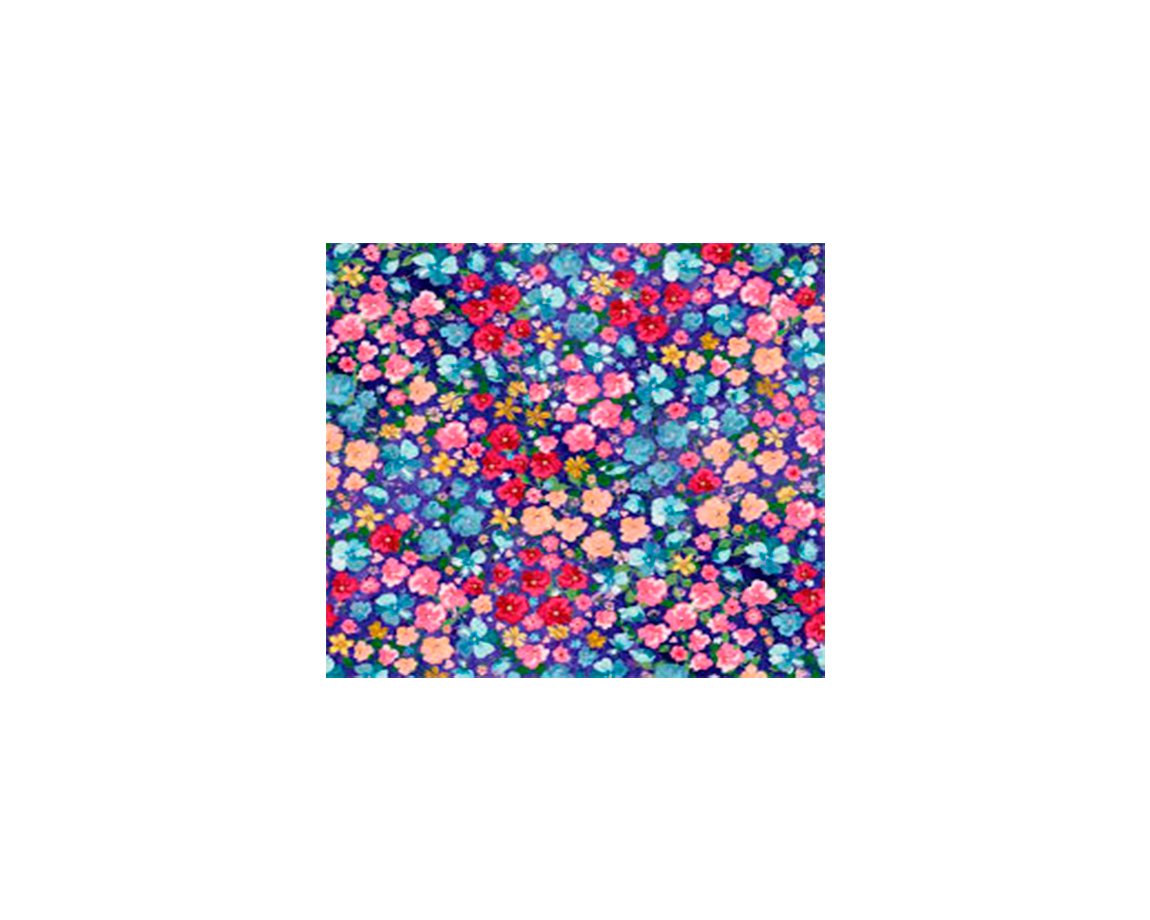 PAPEL PLASTIF. NEW PAPER FLORES VIOLETAS (77)