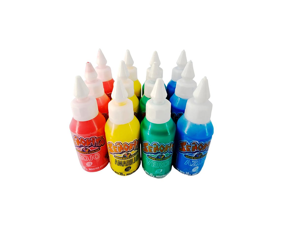 COLAS VINILICAS STA COLOR x30 SURTIDOS