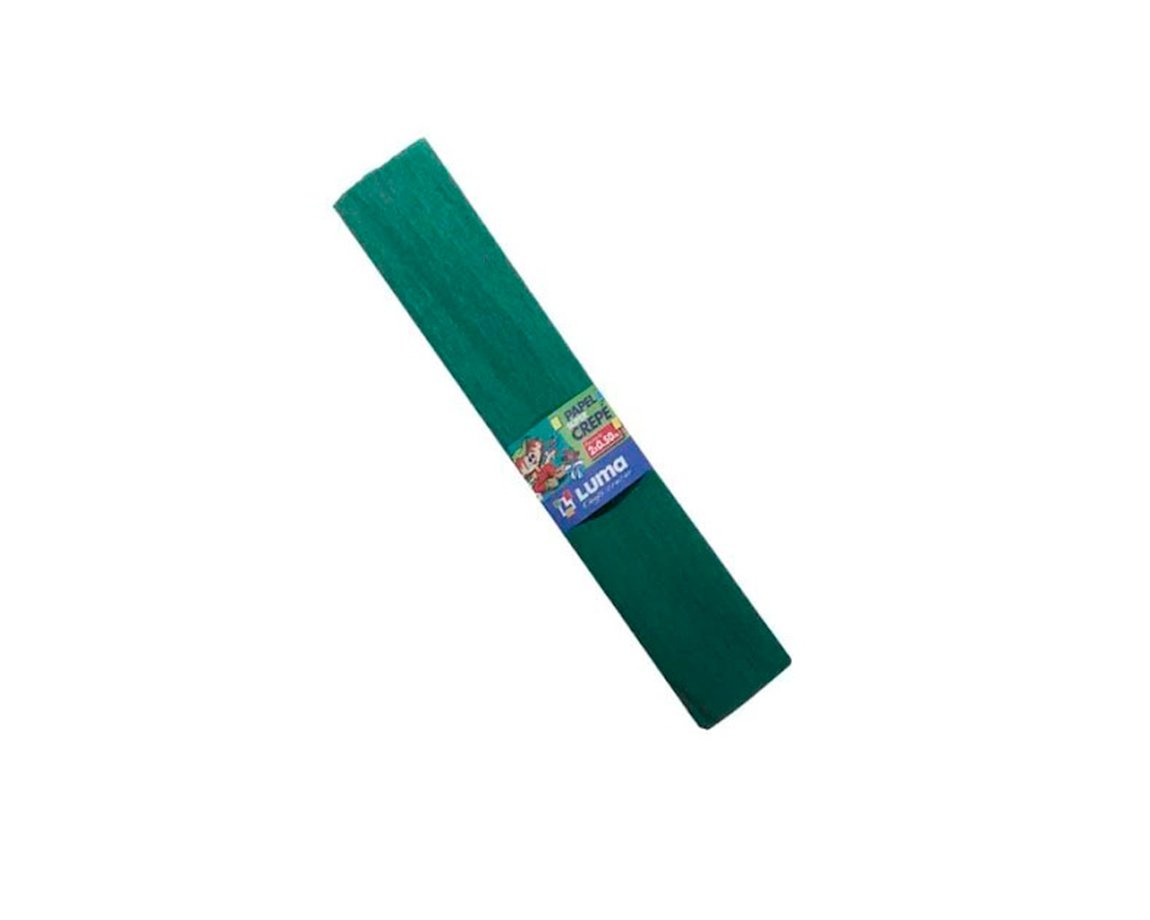 PAPEL CREPE LUMA VERDE OSC. x unid.