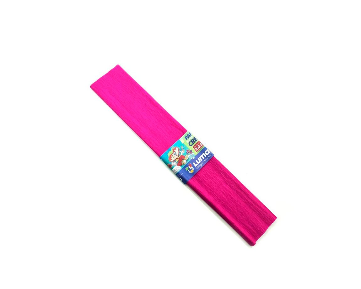 PAPEL CREPE LUMA FUCSIA x unid.
