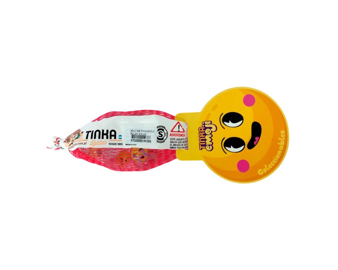 BOLITAS TINKA EMOJI BOLON x 6 unid.