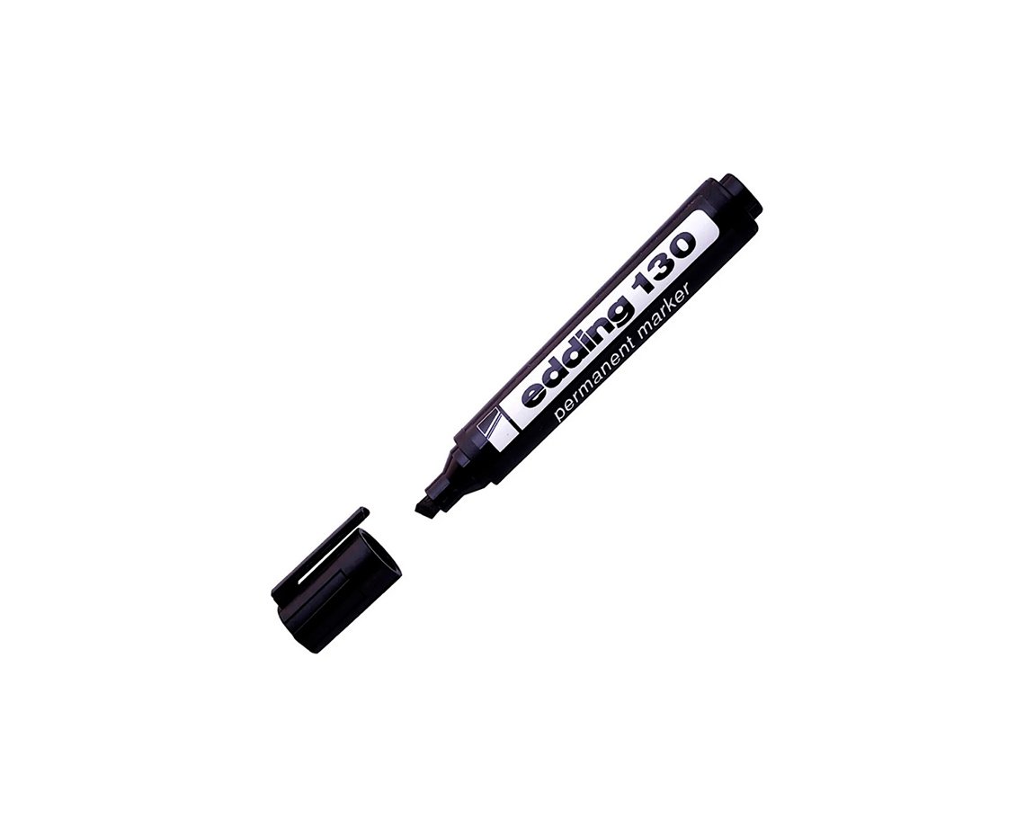 MARCADOR EDDING E-130 PERMAN. NEGRO P/BISEL