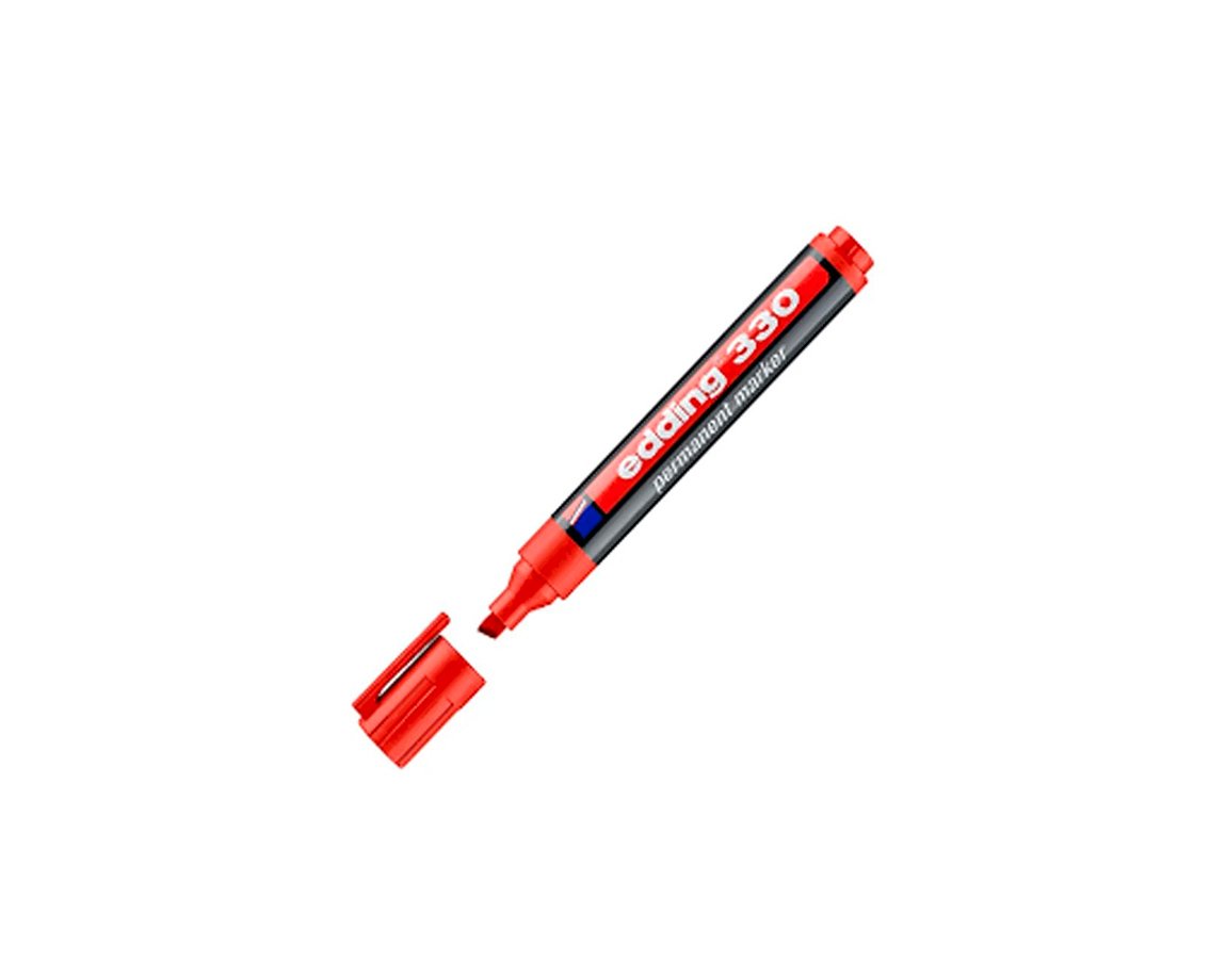 MARCADOR EDDING E-330 PERMAN ROJO P/BIS