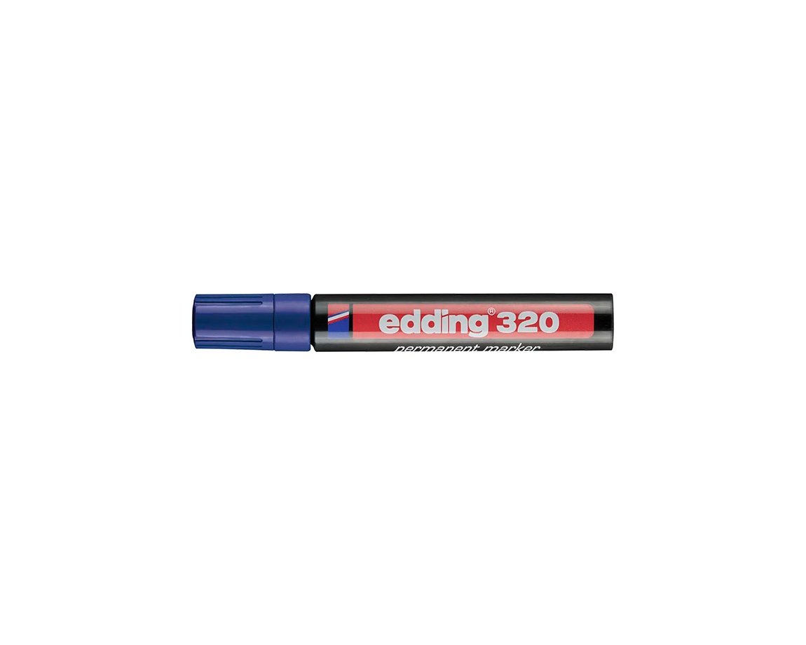 MARCADOR EDDING E-320 PERMAN AZUL P/FINA BIS