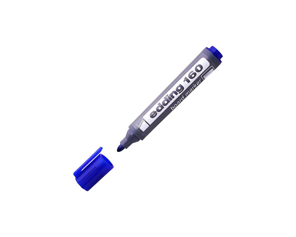 MARCADOR EDDING E-160 PIZARRA AZUL P/RED