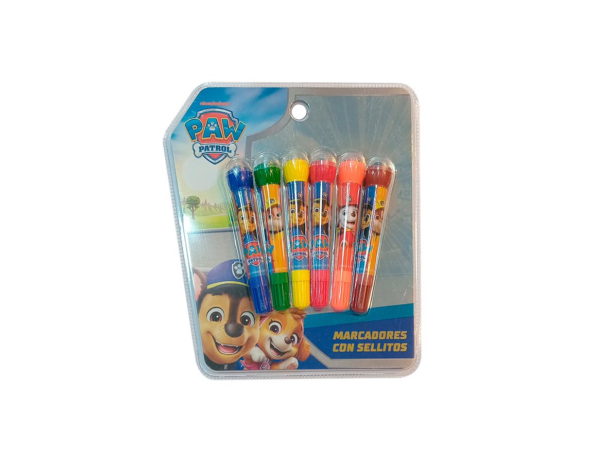 MARCADOR CRESKO PAW PATROL PW137 C/SELLO x 6 UNID.