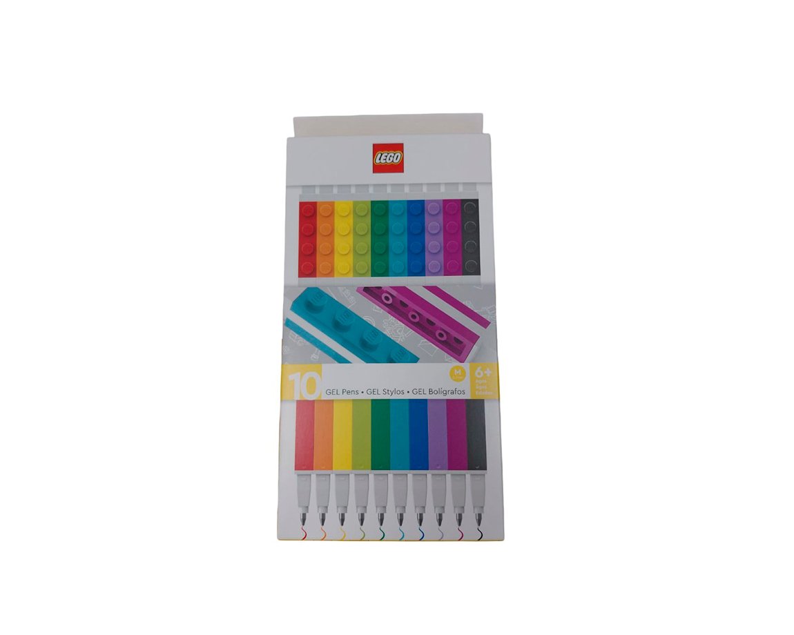 MARCADOR LEGO CRESKO LE004 x10 SURT C/ENCASTRE