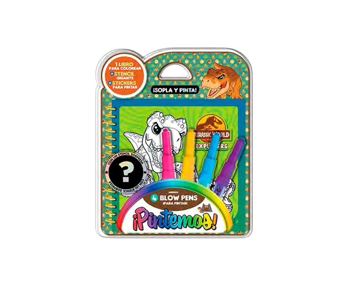 LIBROS VERTICE 6584 PINTEMOS N° 1 JURASSIC