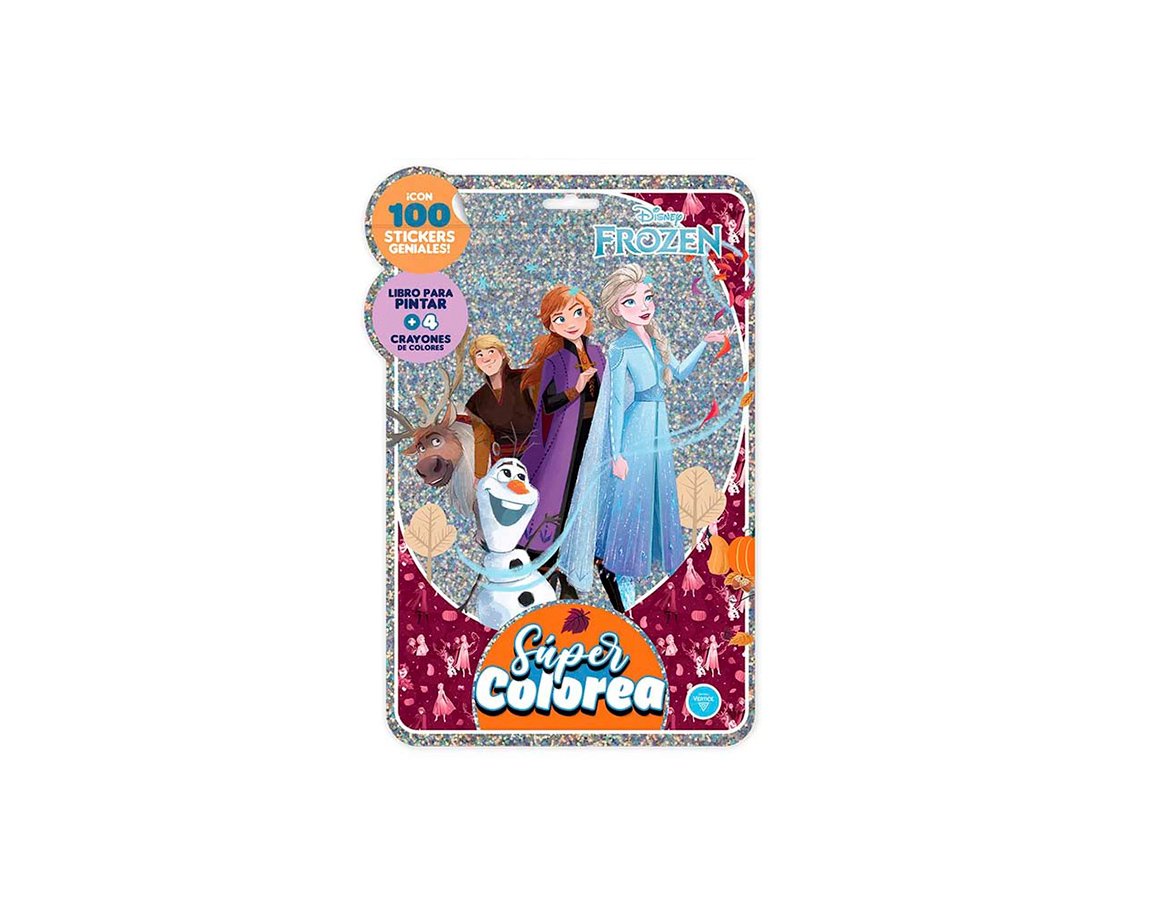 LIBROS VERTICE 6285 SUPER COLOREA N°3 FROZEN