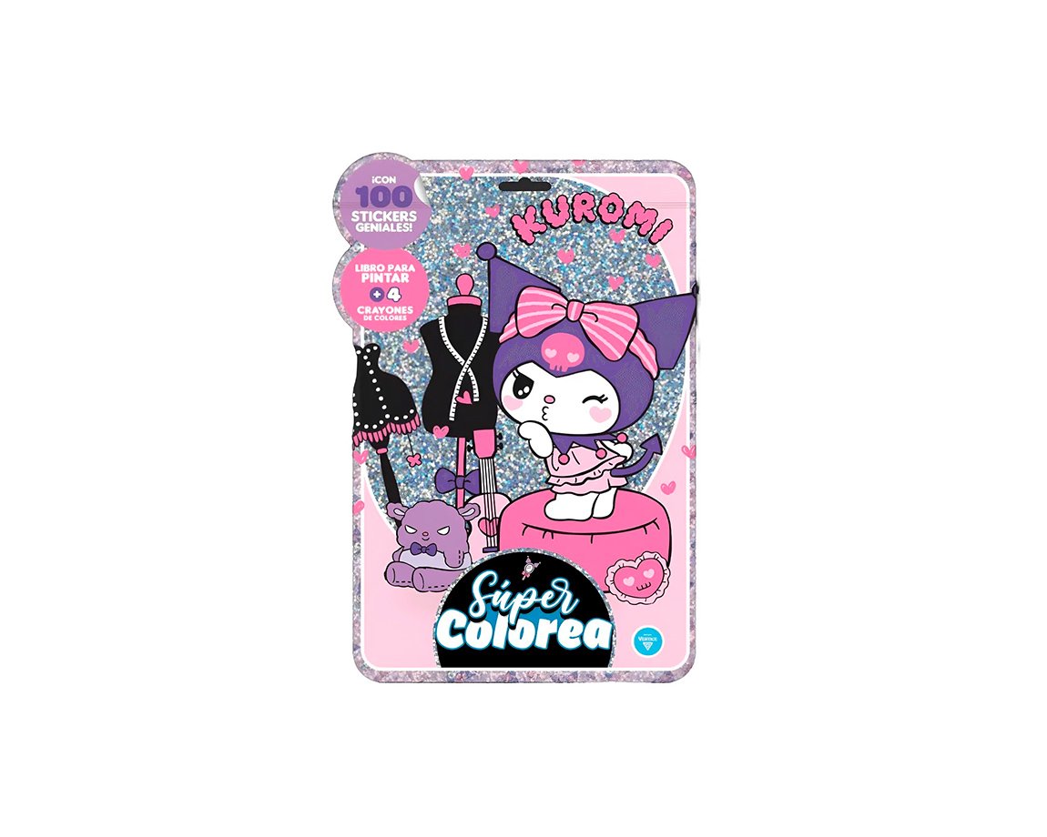 LIBROS VERTICE 6517 SUPER COLOREA N°3 KUROMI