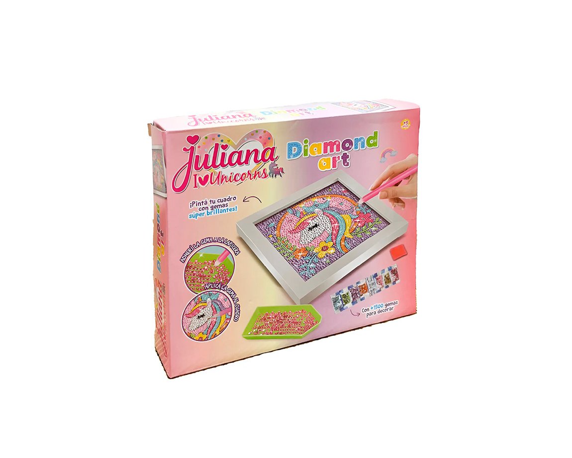 JUGUETE JULIANA SIS0004 DIAMOND PAINTING UNICORNIO