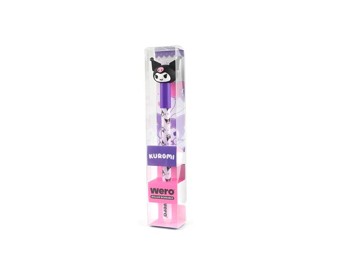 BOLIGRAFO WERO WE4213 BORRABLE CAJITA KUROMI