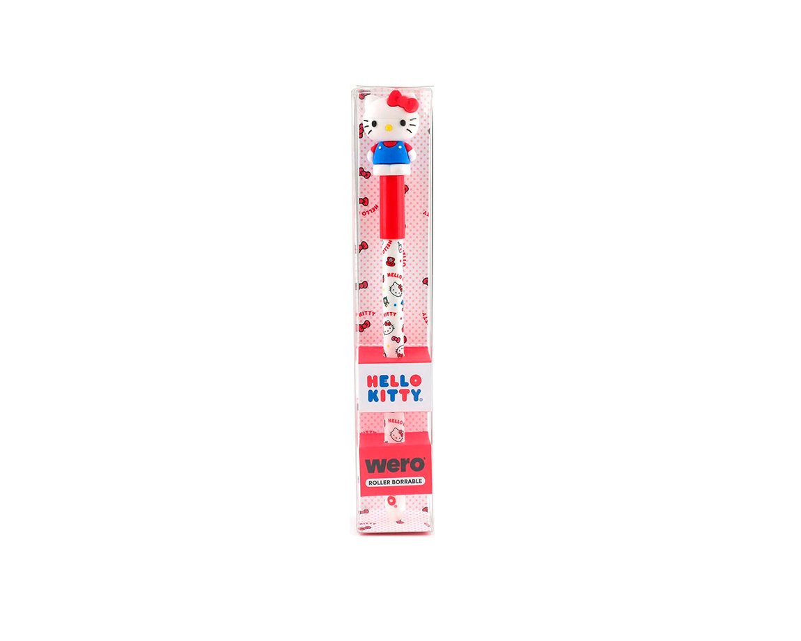 BOLIGRAFO WERO WE4211 BORRABLE CAJITA KITTY