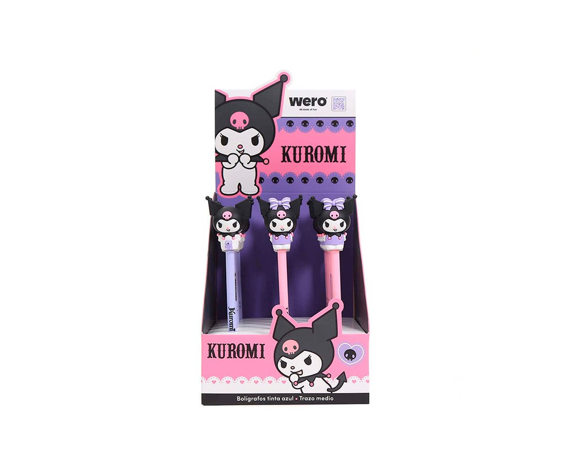 BOLIGRAFO WERO WE4294 KUROMI