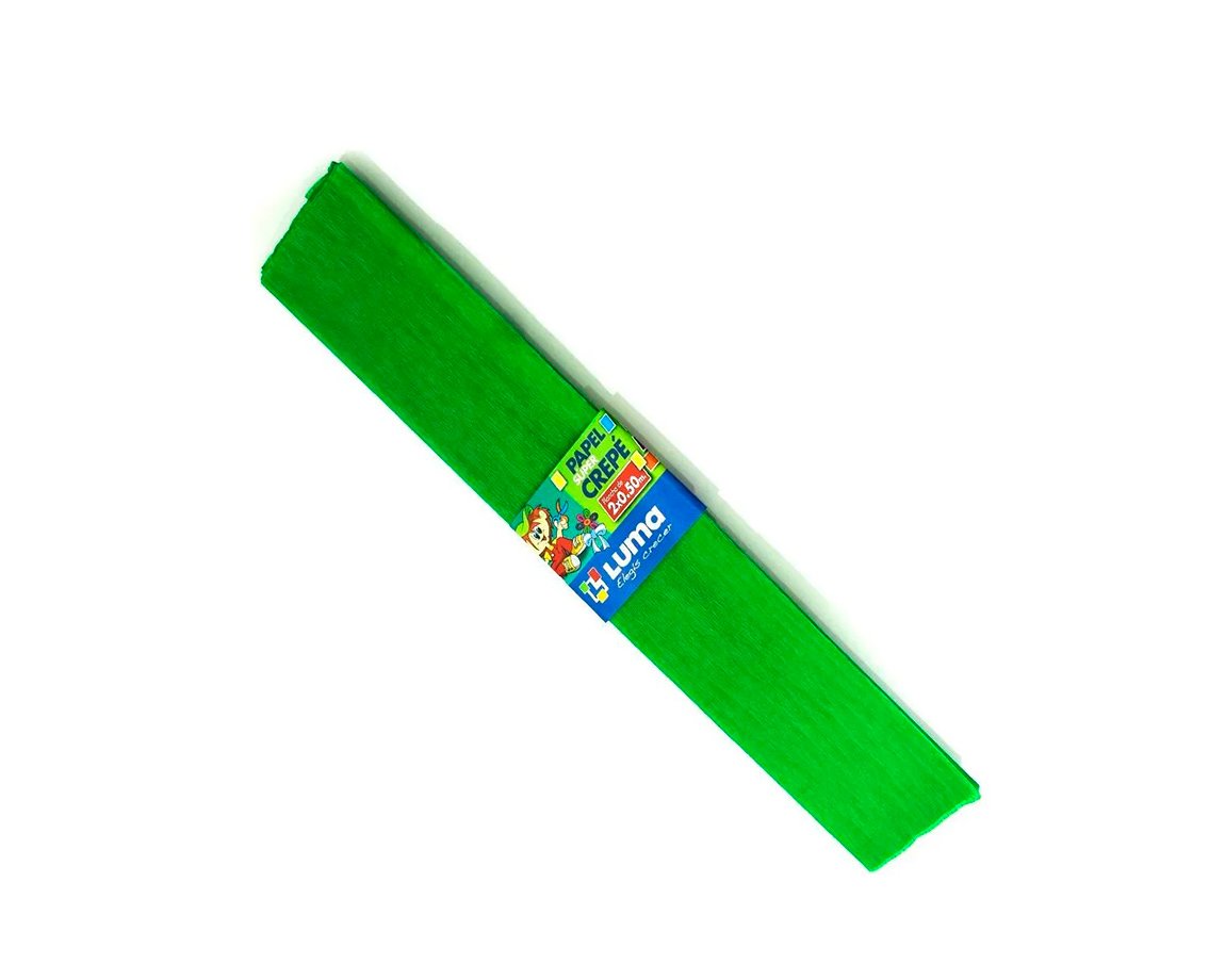 PAPEL CREPE LUMA VERDE CLARO x unid.
