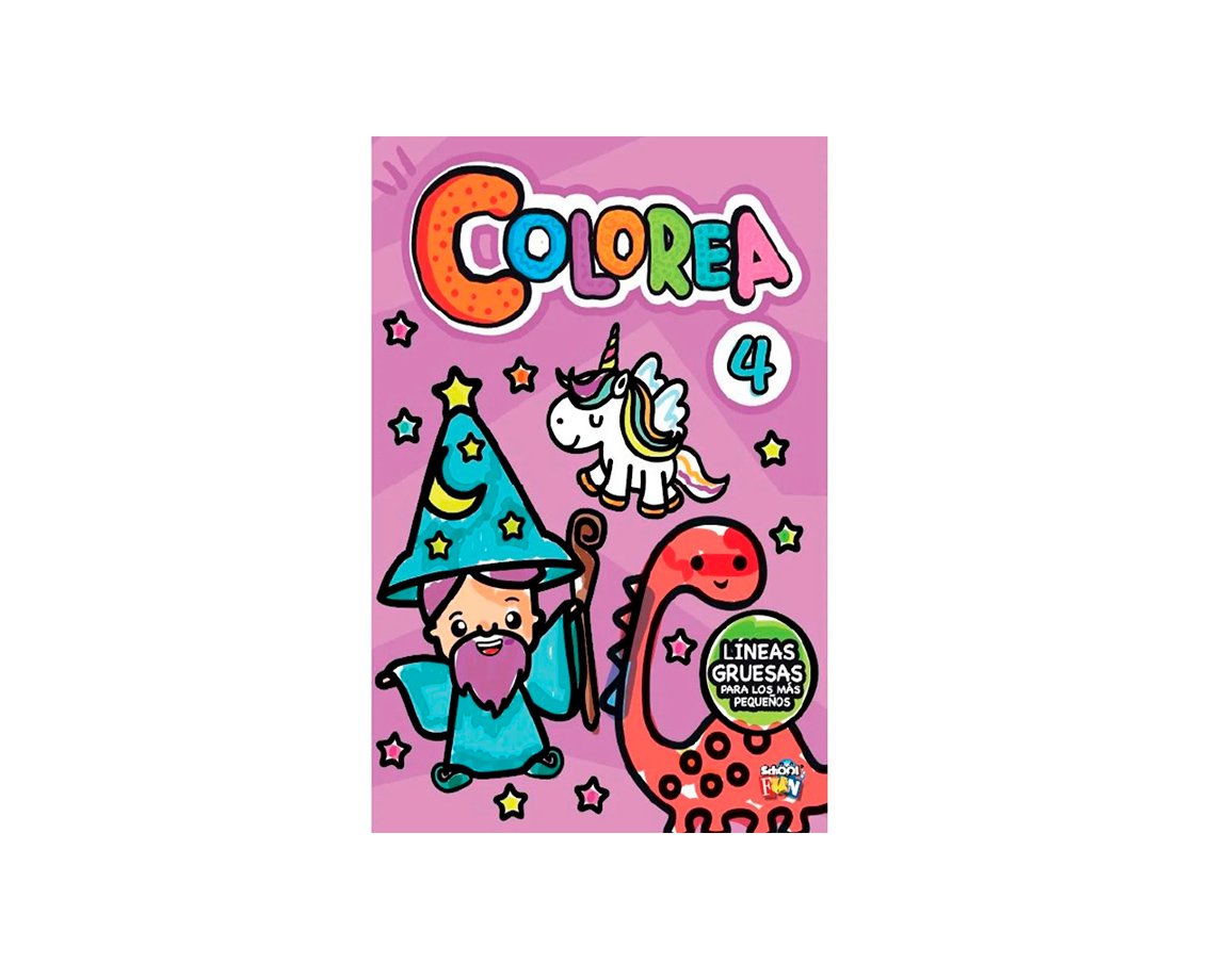 LIBROS SCHOOL FUN PLOW LIST-299 COLOREA 4