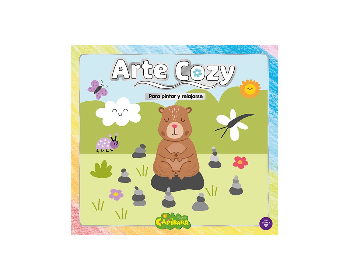 LIBROS VERTICE 6807 COZY CAPIBARA MEDITANDO