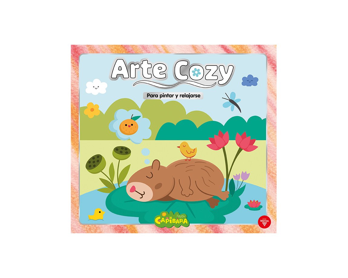 LIBROS VERTICE 6808 COZY CAPIBARA ACOSTADO
