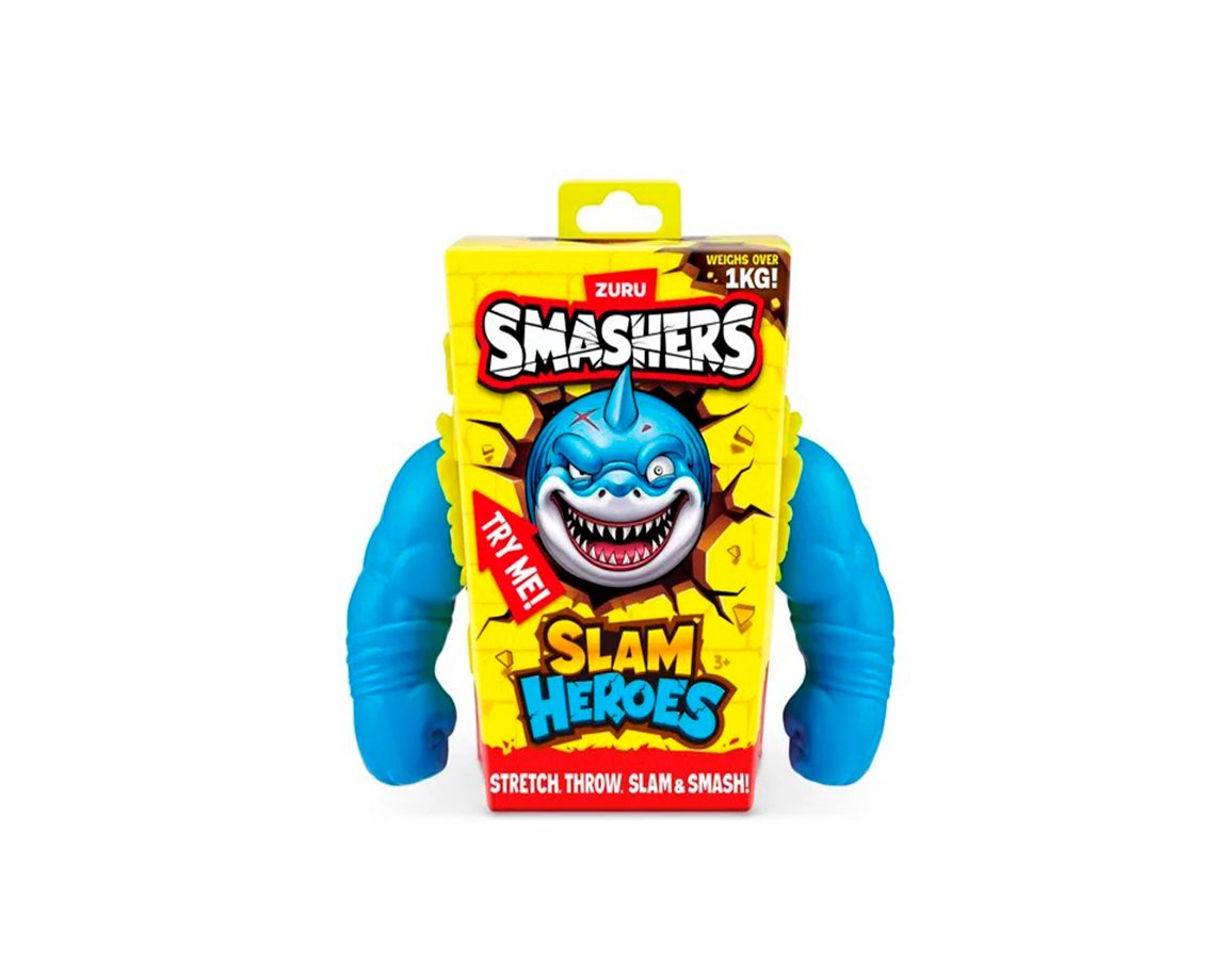 JUGUETE ZURU SMASHERS 7819 SLAM HEROES TIBURON