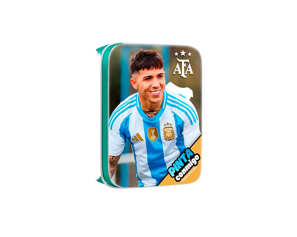 LATA VERTICE PINTA CONMIGO 6860 AFA ENZO FERNANDEZ