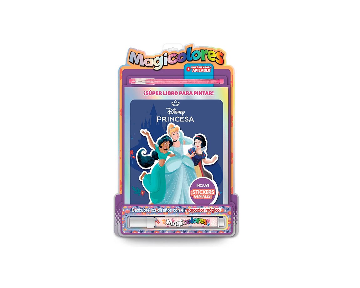 LIBROS VERTICE 6320 PRINCESAS MAGICOLORES