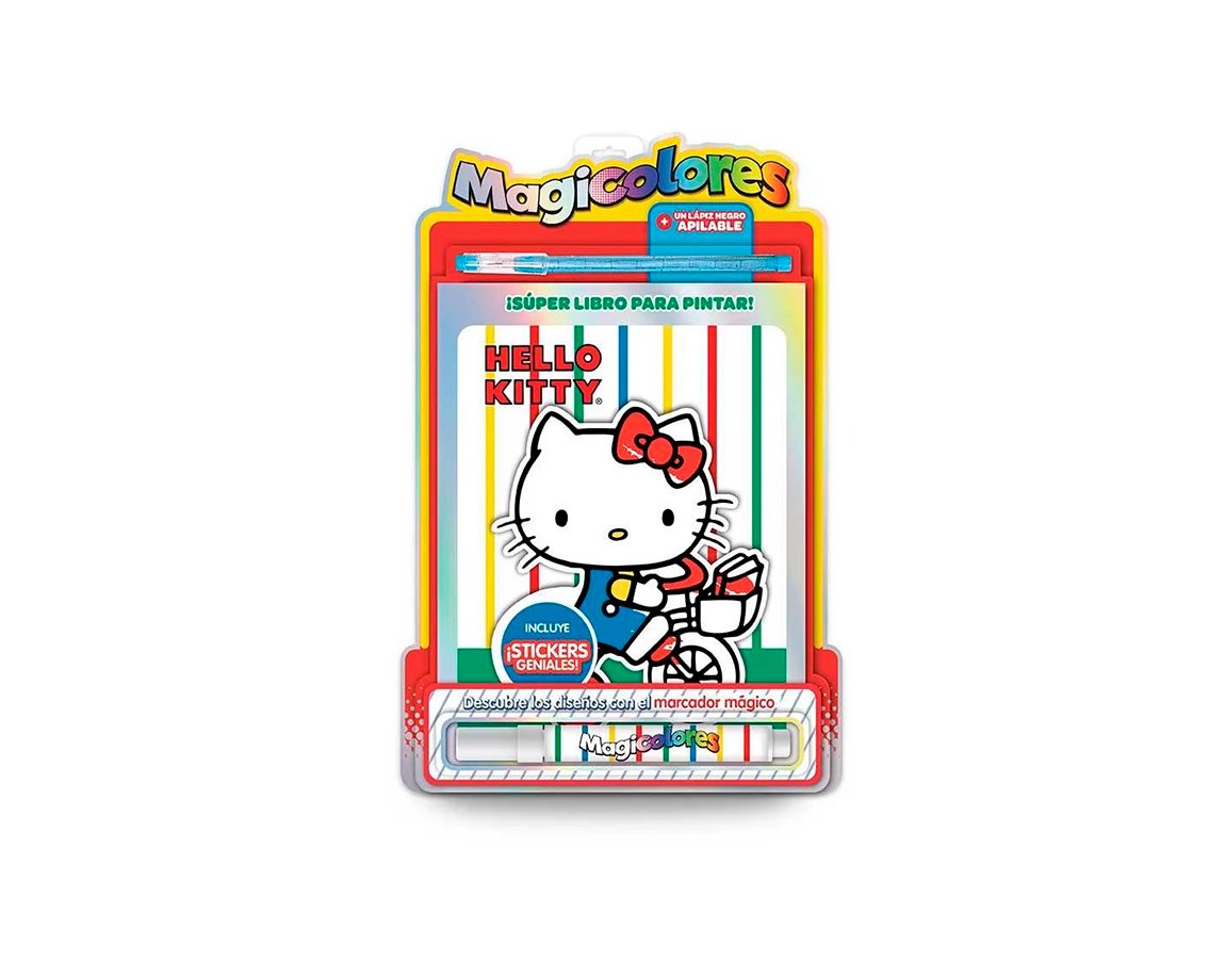 LIBROS VERTICE 6323 HELLO KITTY MAGICOLORES