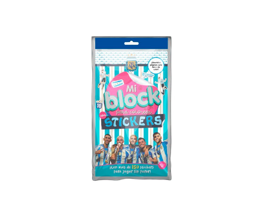 LIBROS VERTICE 6704 AFA MI BLOCK PARA COLOREAR