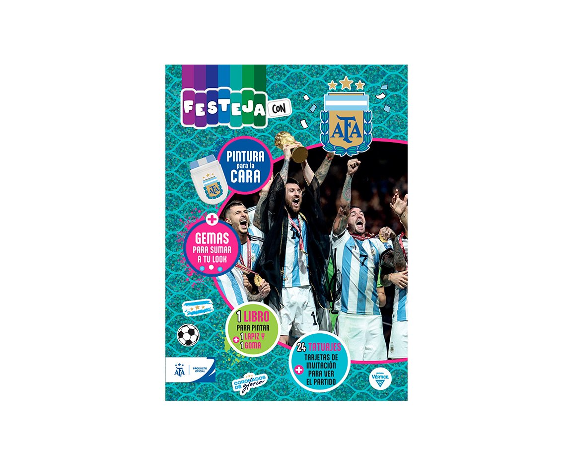 LIBROS VERTICE 6680 FESTEJA CON LA SELECCION