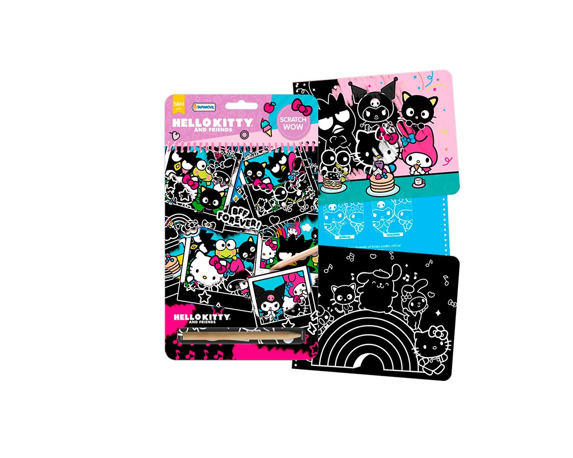 LIBRO ACTIVIDADES KITTY SCRATCH WOW KTY09830